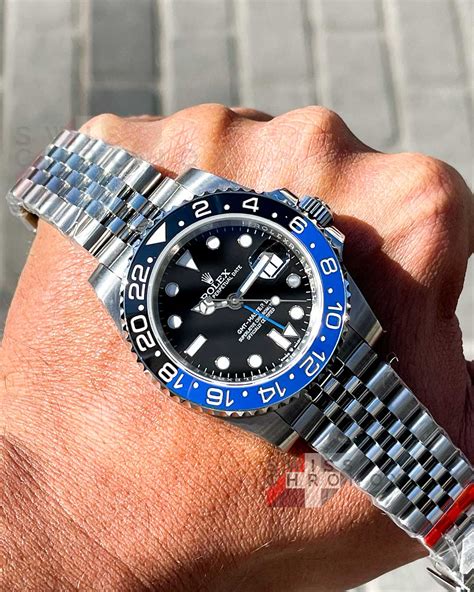 rolex gmt-master 2 batman listenpreis|gmt master 2 black bezel.